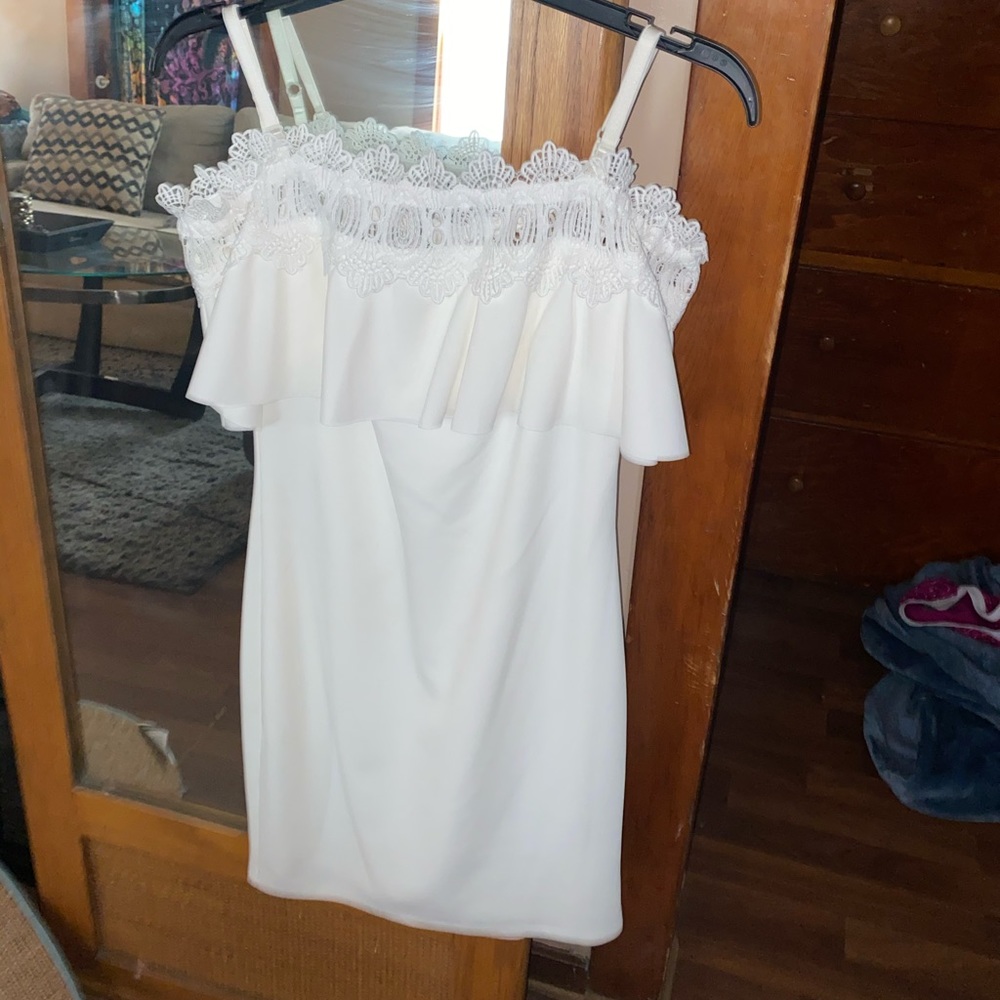 BCX white dress